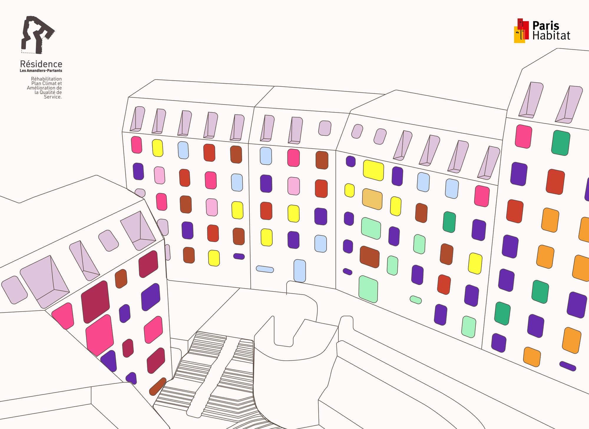 Réhabilitation Amandiers – Partants